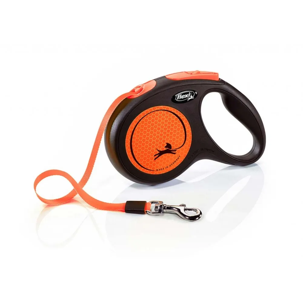 Flexi povodec Neon